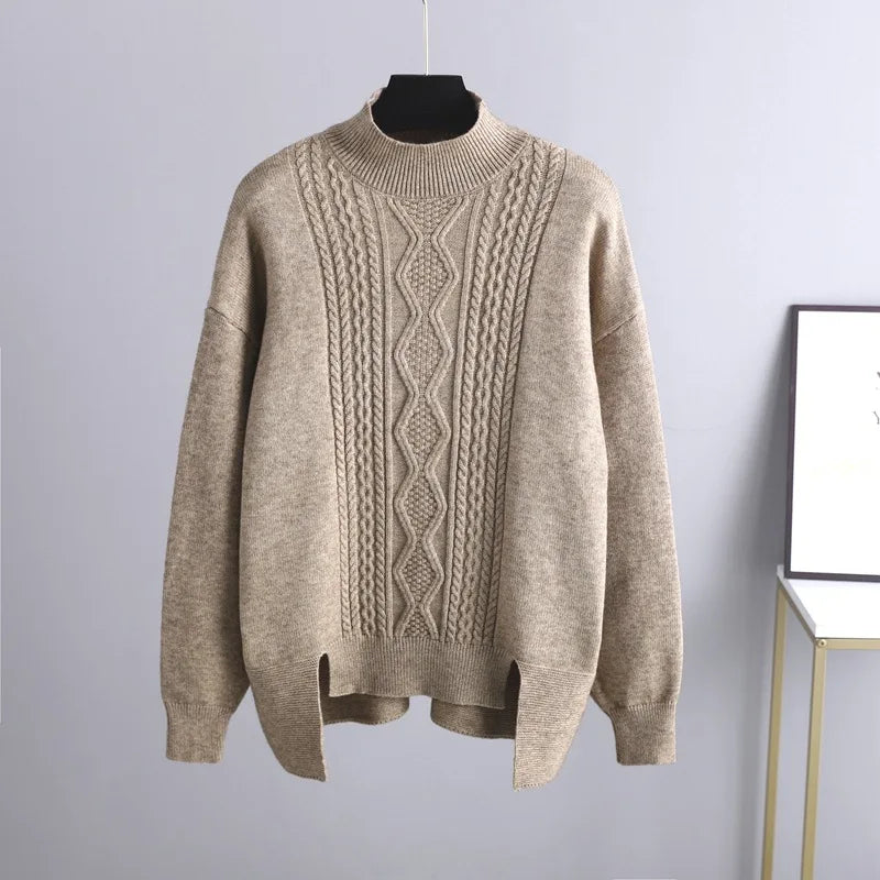 Lässiges und stylisches Herbst-Set aus Pullover und Hose für Damen | Cyprianne