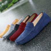 Clover | Modische Lässige Wildleder-Loafer für Herren