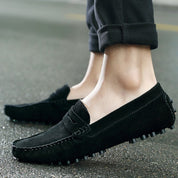 Clover | Modische Lässige Wildleder-Loafer für Herren