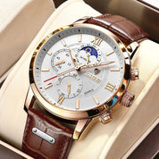 Morico l Modische Vintage-Luxus-Armbanduhr für Herren