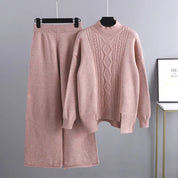 Lässiges und stylisches Herbst-Set aus Pullover und Hose für Damen | Cyprianne