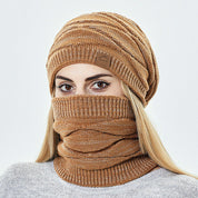 Winter Beanie Mützen Schal Set | Anais