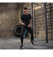 Endurance Pro l Trainings-Kompressionssport-Trainingshose mit schmaler Passform für Herren