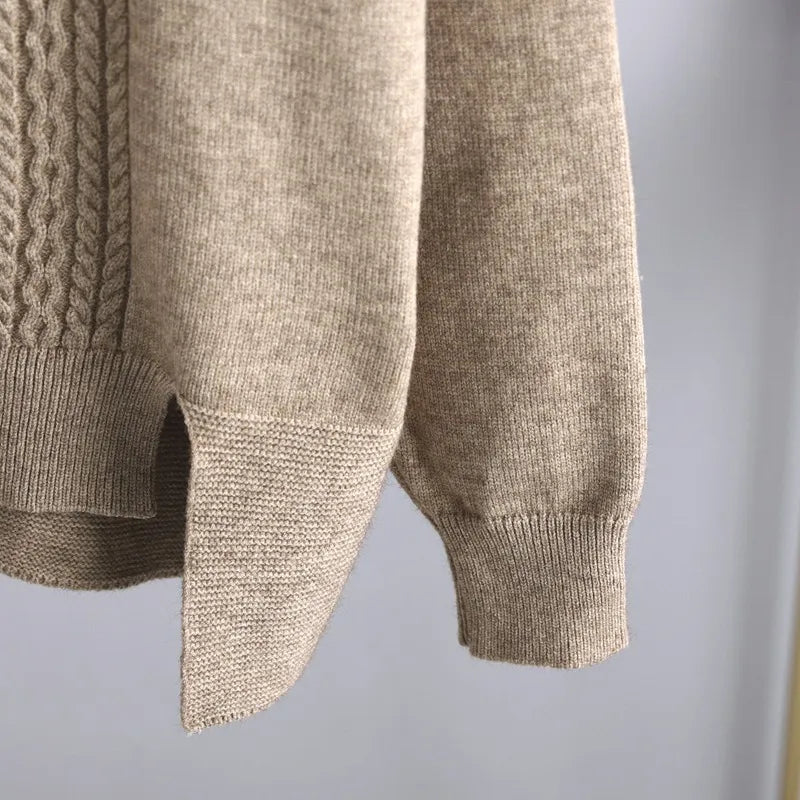 Lässiges und stylisches Herbst-Set aus Pullover und Hose für Damen | Cyprianne