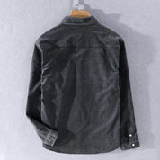 Philip | Langarm-Overshirt aus weichem Denim