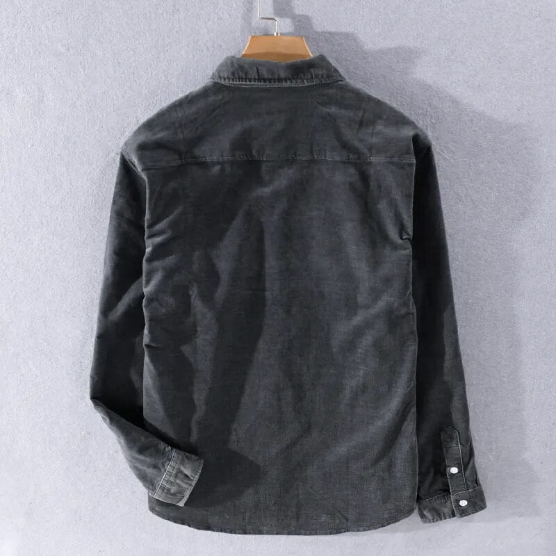 Philip | Langarm-Overshirt aus weichem Denim