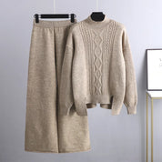 Lässiges und stylisches Herbst-Set aus Pullover und Hose für Damen | Cyprianne