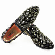 Catriope l Luxuriöse Herren-Loafer mit Nietenverzierung