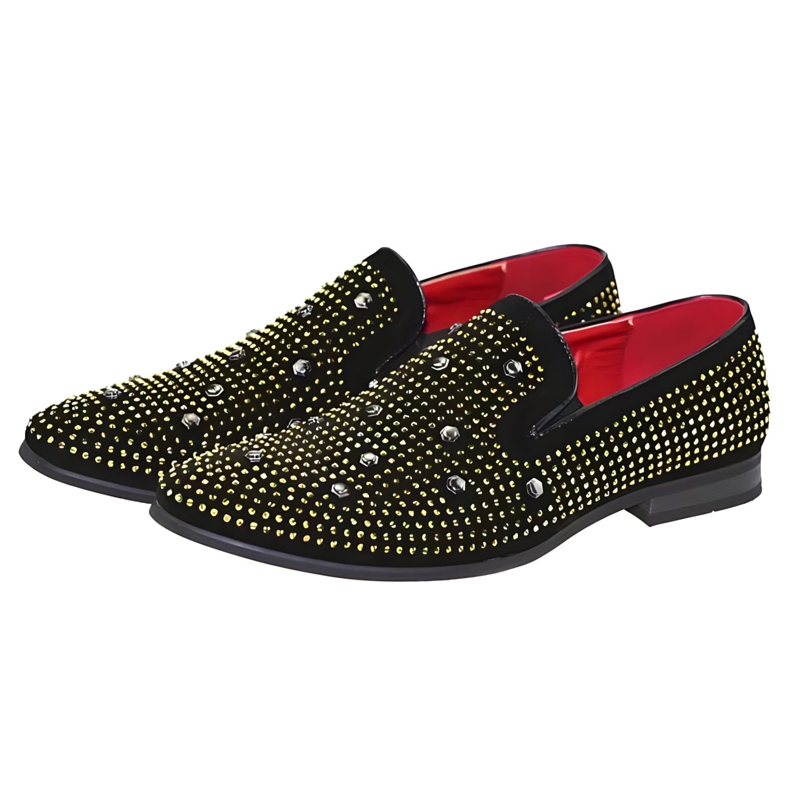 Catriope l Luxuriöse Herren-Loafer mit Nietenverzierung