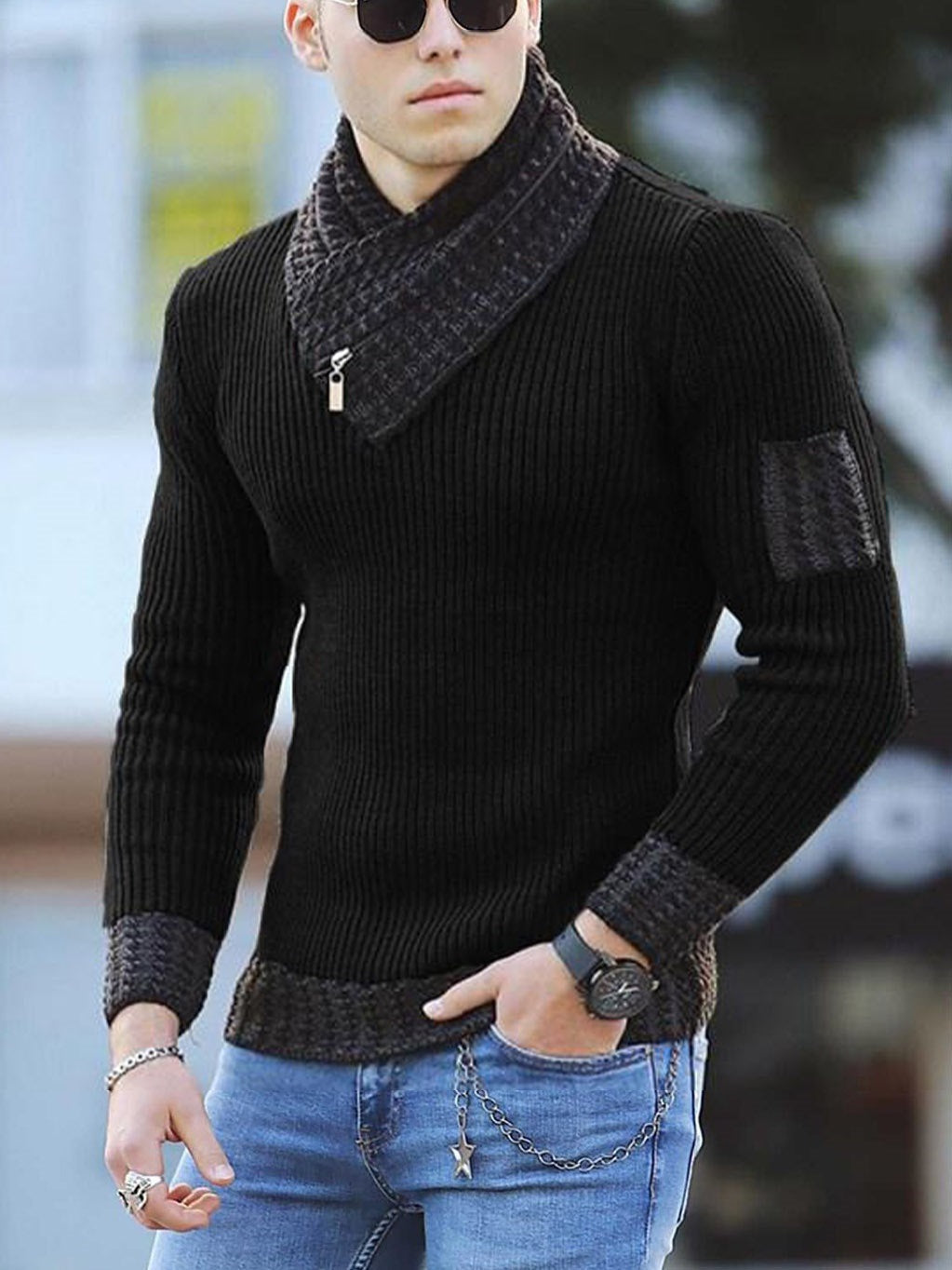 Dicker Pullover für Männer - Egbert
