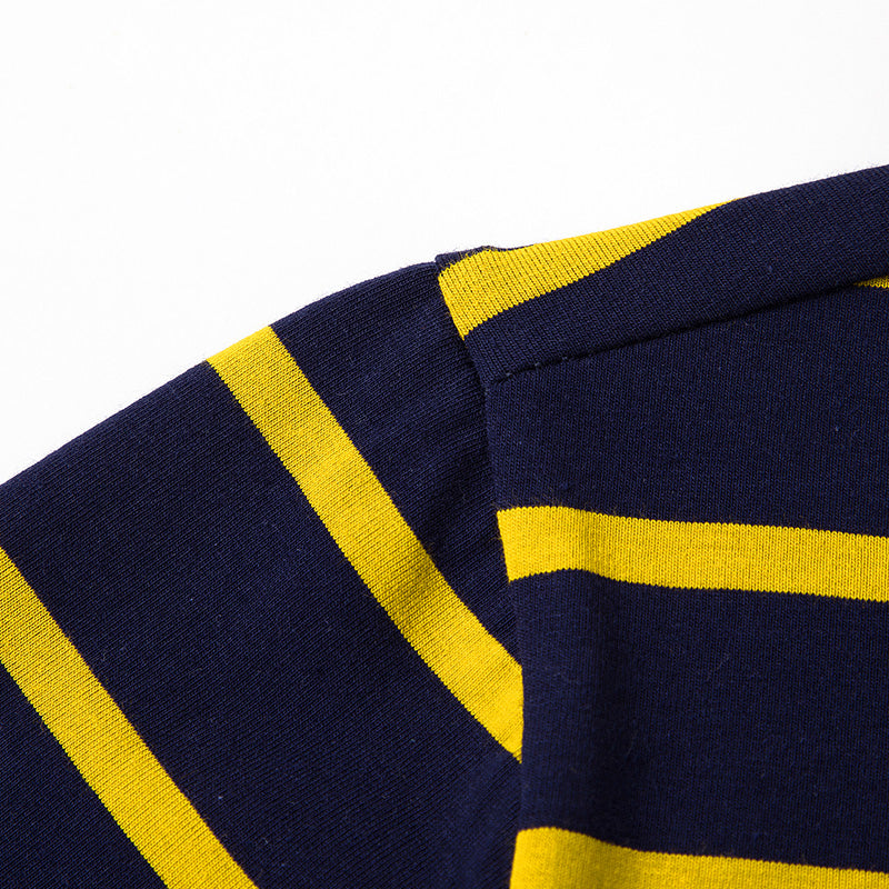 Contis l Lässiges gestreiftes Poloshirt für Herren