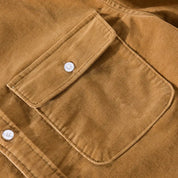 Philip | Langarm-Overshirt aus weichem Denim