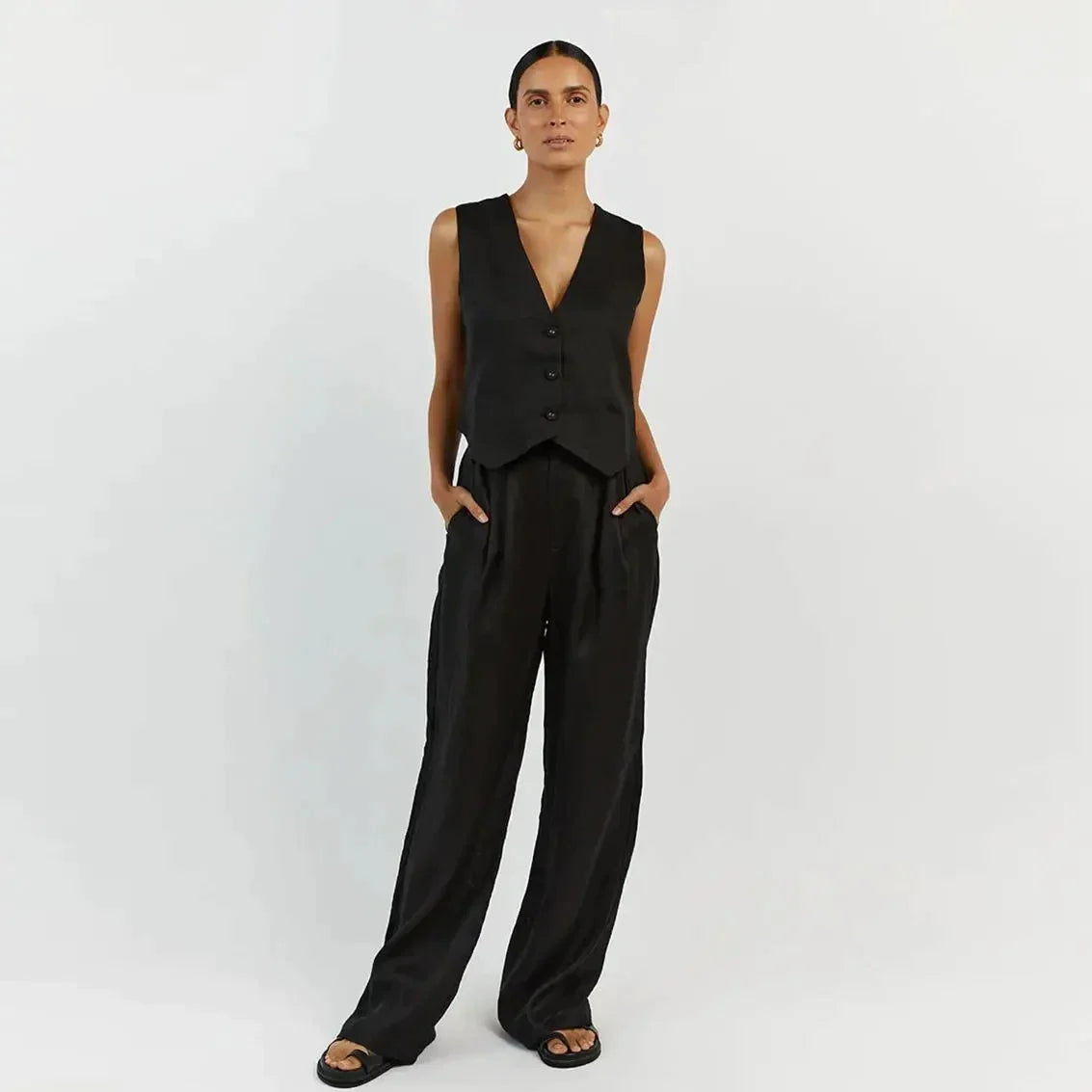 Brookly | Stylisches Sommer-Set [Oberteil+Hose]