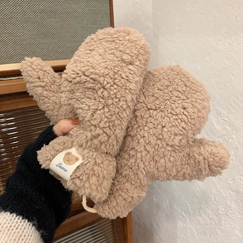 Teddy Fäustlinge | Weich und schön warm | Philomena