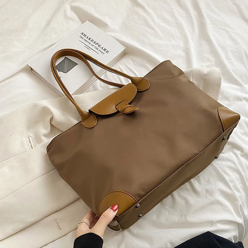 Luxuriöse Damenhandtasche aus Leder mit großem Fassungsvermögen | Veretie