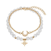 Chain Goddess l Modische Frauen Kristall Perlenschmuck Armbänder - Muttertagsgeschenk