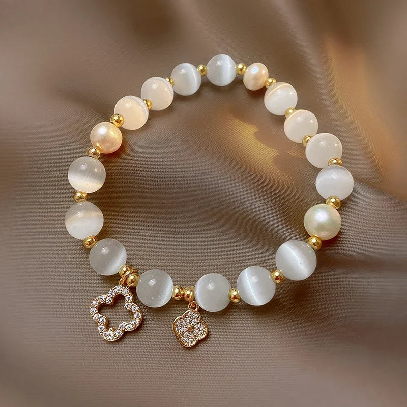 Chain Goddess l Modische Frauen Kristall Perlenschmuck Armbänder - Muttertagsgeschenk