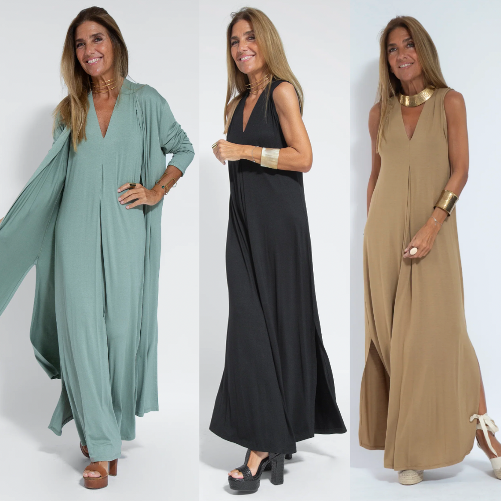 Ava l Schlankmachenden Kleid für den Sommer und Frühling