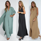 Ava l Schlankmachenden Kleid für den Sommer und Frühling