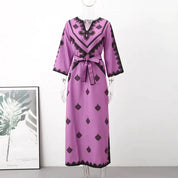 Monroe | Bohemian-inspiriertes mittellanges Damenkleid
