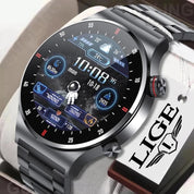 IntelliWrist l Premium Herren Smartwatch