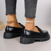 Eirene l Plateau-Damen-Loafer im britischen Stil