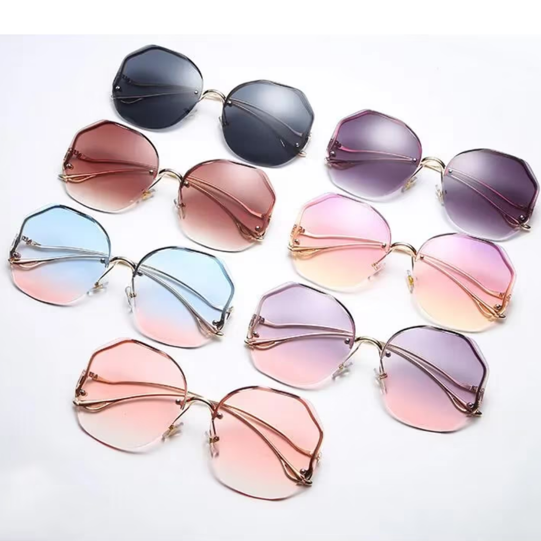 Luxuriöse Sonnenbrille mit Farbverlauf l Joelle