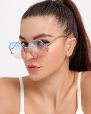 Luxuriöse Sonnenbrille mit Farbverlauf l Joelle