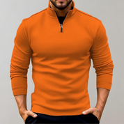 Jose l Warmer Herrenpullover mit Reißverschluss