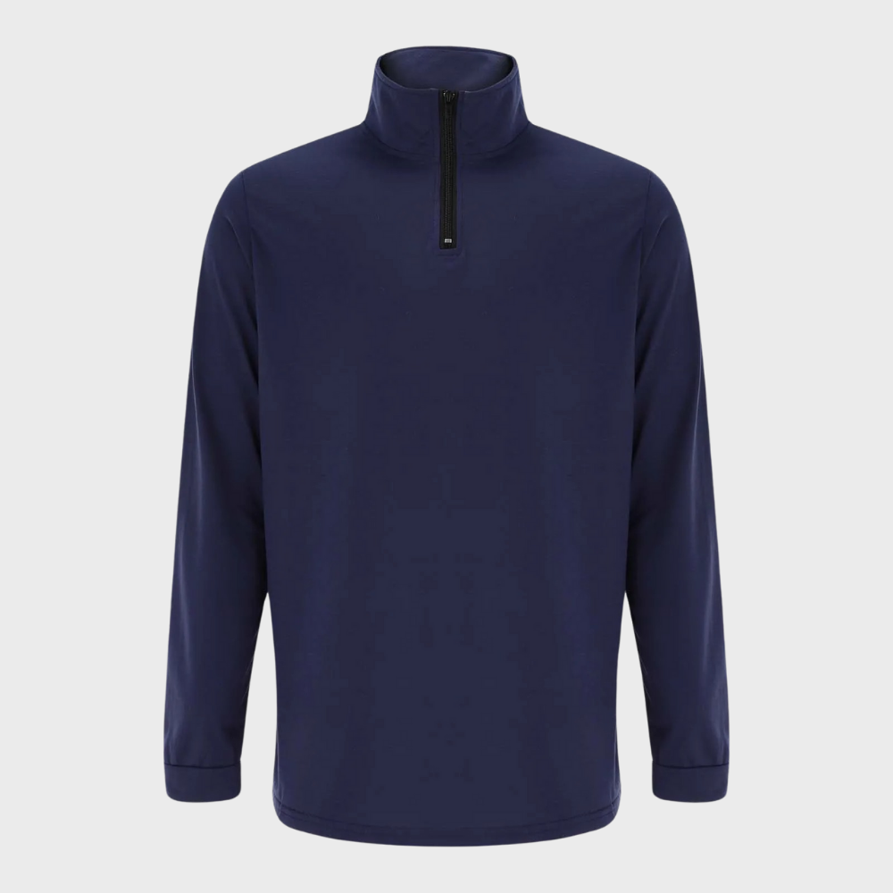 Jose l Warmer Herrenpullover mit Reißverschluss