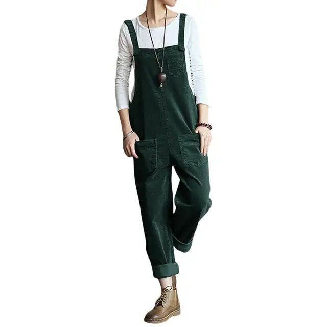 Alondra | Cord-Streetwear-Jumpsuit für Damen
