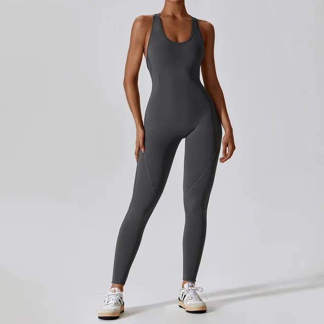 Lorezza l Dehnbarer Yoga-Workout-Fitness-Overall