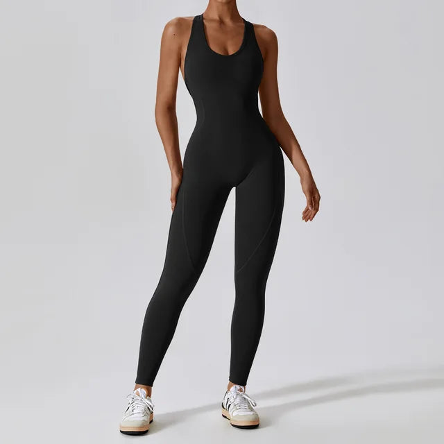 Lorezza l Dehnbarer Yoga-Workout-Fitness-Overall