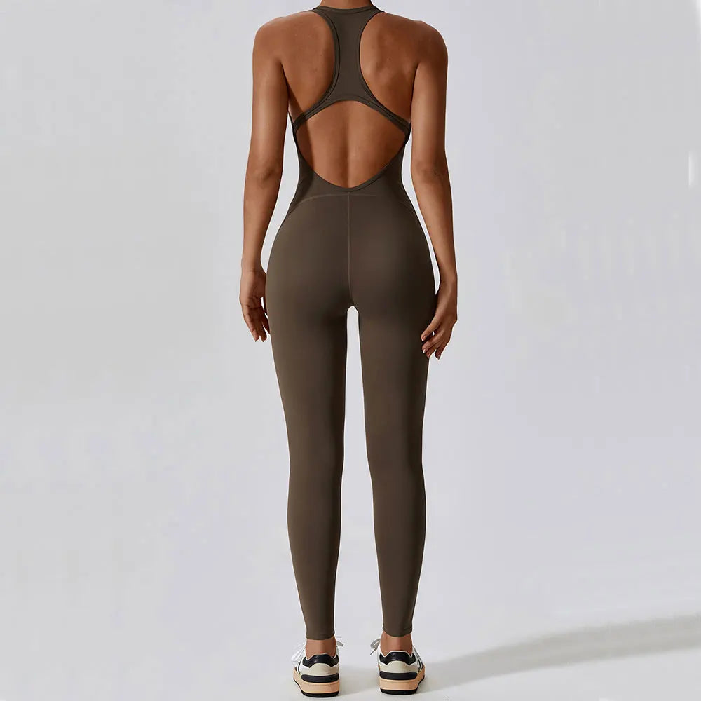Lorezza l Dehnbarer Yoga-Workout-Fitness-Overall
