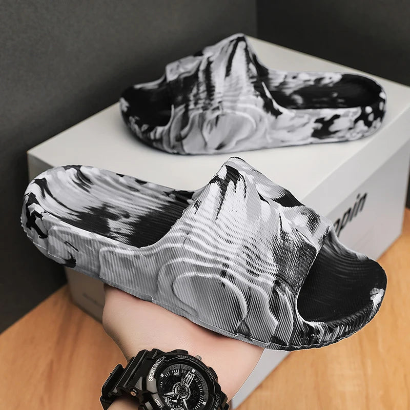 CloudEase | Outdoor-Sommer-Slipper für Herren mit weicher Sohle