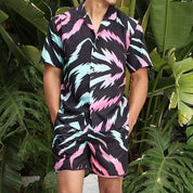Romanos | Zweiteiliges Sommerhemd und Shorts für Herren