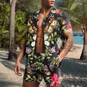Romanos | Zweiteiliges Sommerhemd und Shorts für Herren