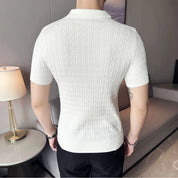 Gideon | Gestricktes klassisches Herren-Poloshirt