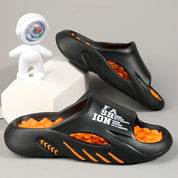 CloudWalk l Sommer-Strandslipper mit dicker Sohle für Herren