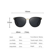 Damen-Sonnenbrille mit polarisierten Gläsern | Trendiges Modeaccessoire | Matilda