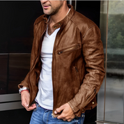 Weiche Leder Herrenjacke l Rocco