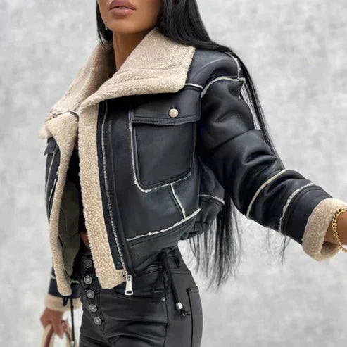 Beatrice | Elegante Lederjacke