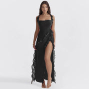 Elegantes Rüschenkleid für Damen l Rory