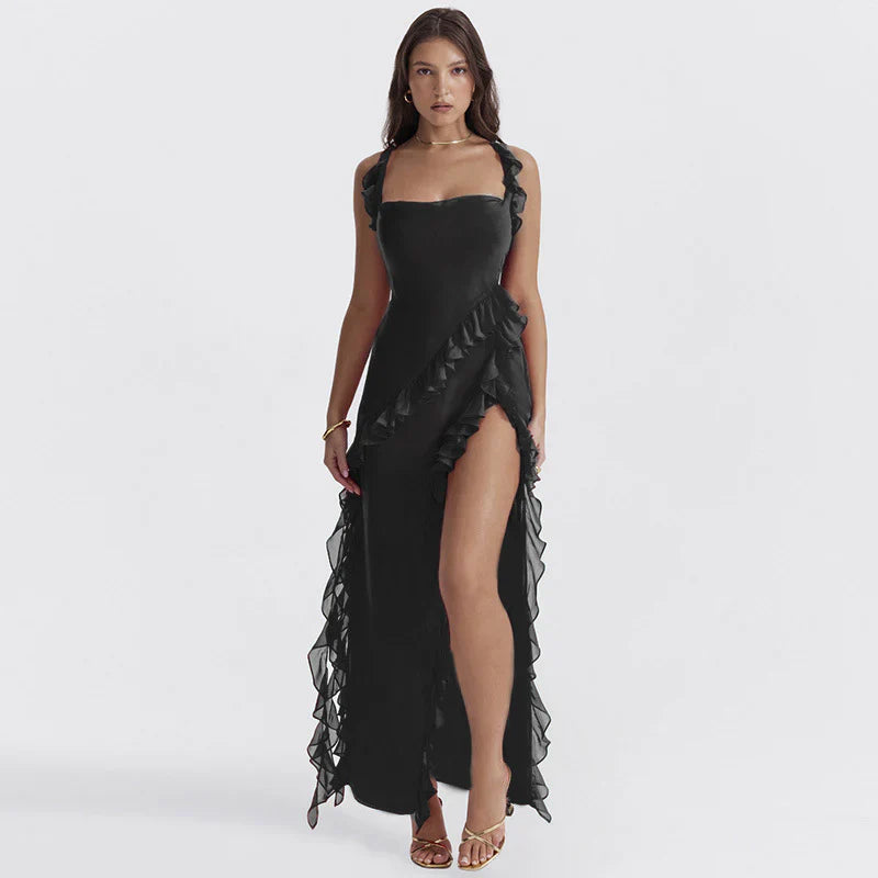 Elegantes Rüschenkleid für Damen l Rory