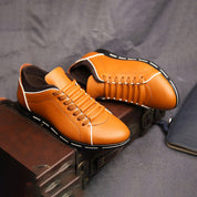 Elvio l Turnschuhe aus leder