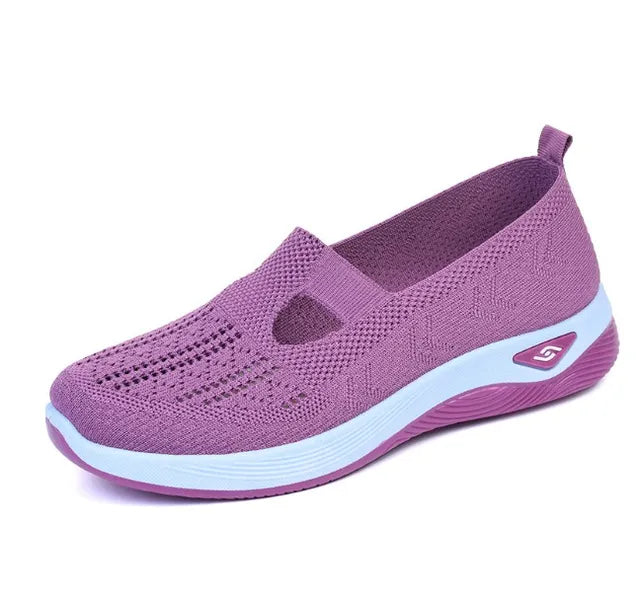 Melba l Orthopädische Slip-On-Schuhe aus Mesh für Damen