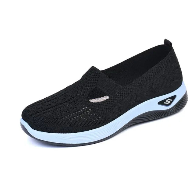 Melba l Orthopädische Slip-On-Schuhe aus Mesh für Damen