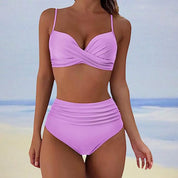 Modischer Bikini mit hoher Taille | Dorscha