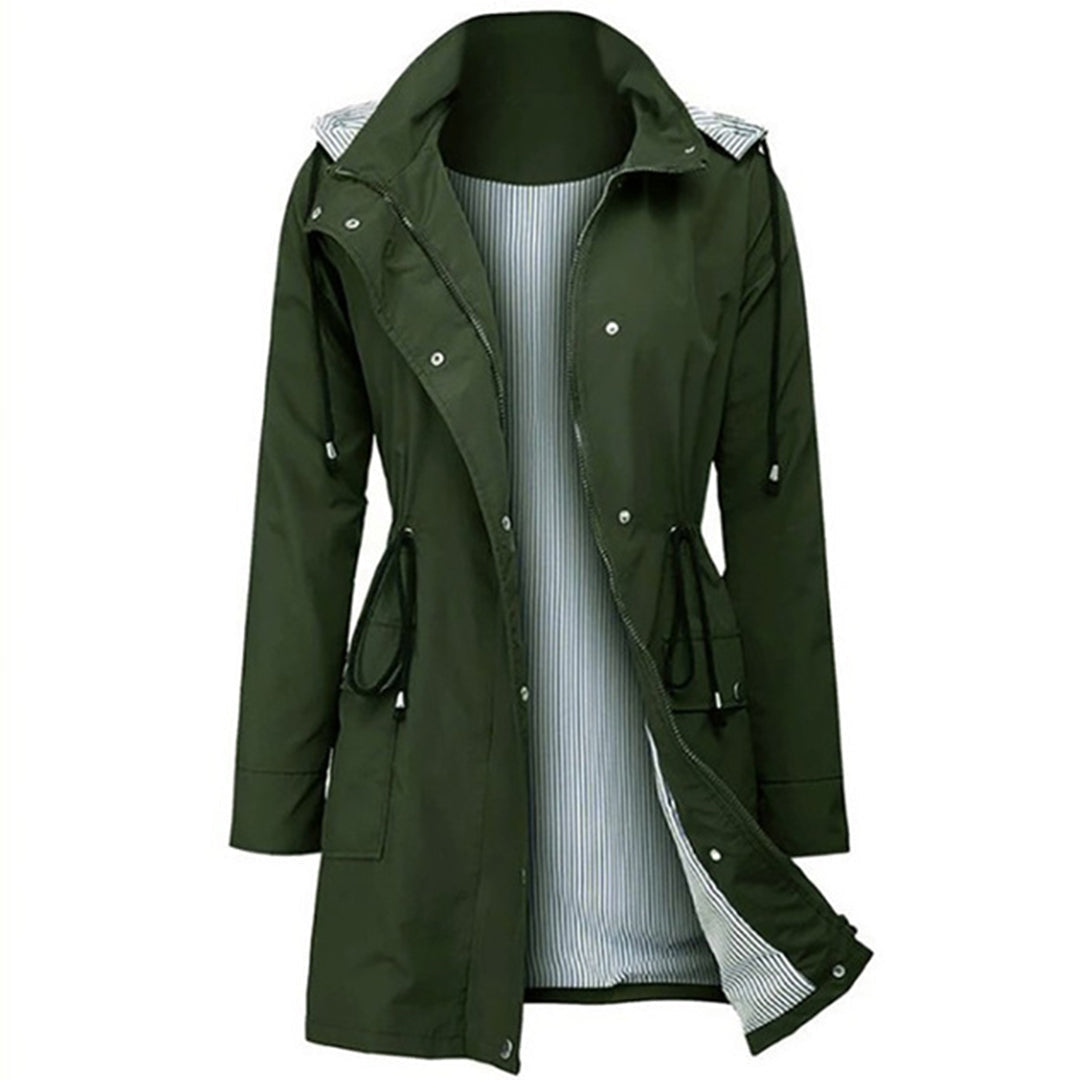 Debora l Damen-Windjacke mit Knopfleiste für den Herbst