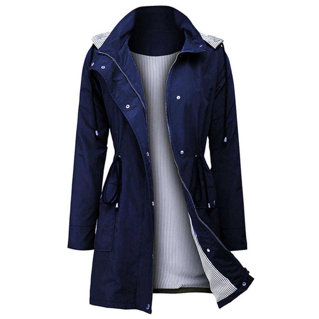 Debora l Damen-Windjacke mit Knopfleiste für den Herbst